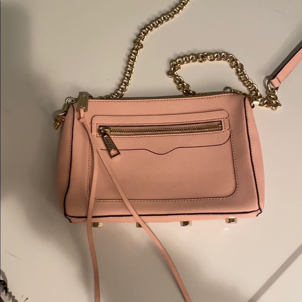 Rebecca Minkoff cross body light pink